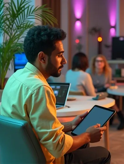 Professional business consultation meeting