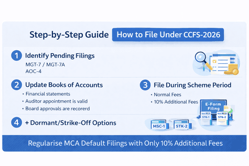 CCFS-2026 Filing Guide: Clear MCA Defaults Easily